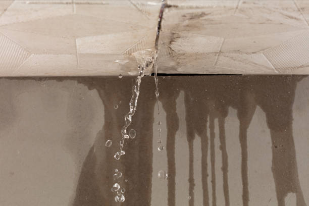 Professional Flood Damage Cleanup technician working in North Stratford, NH